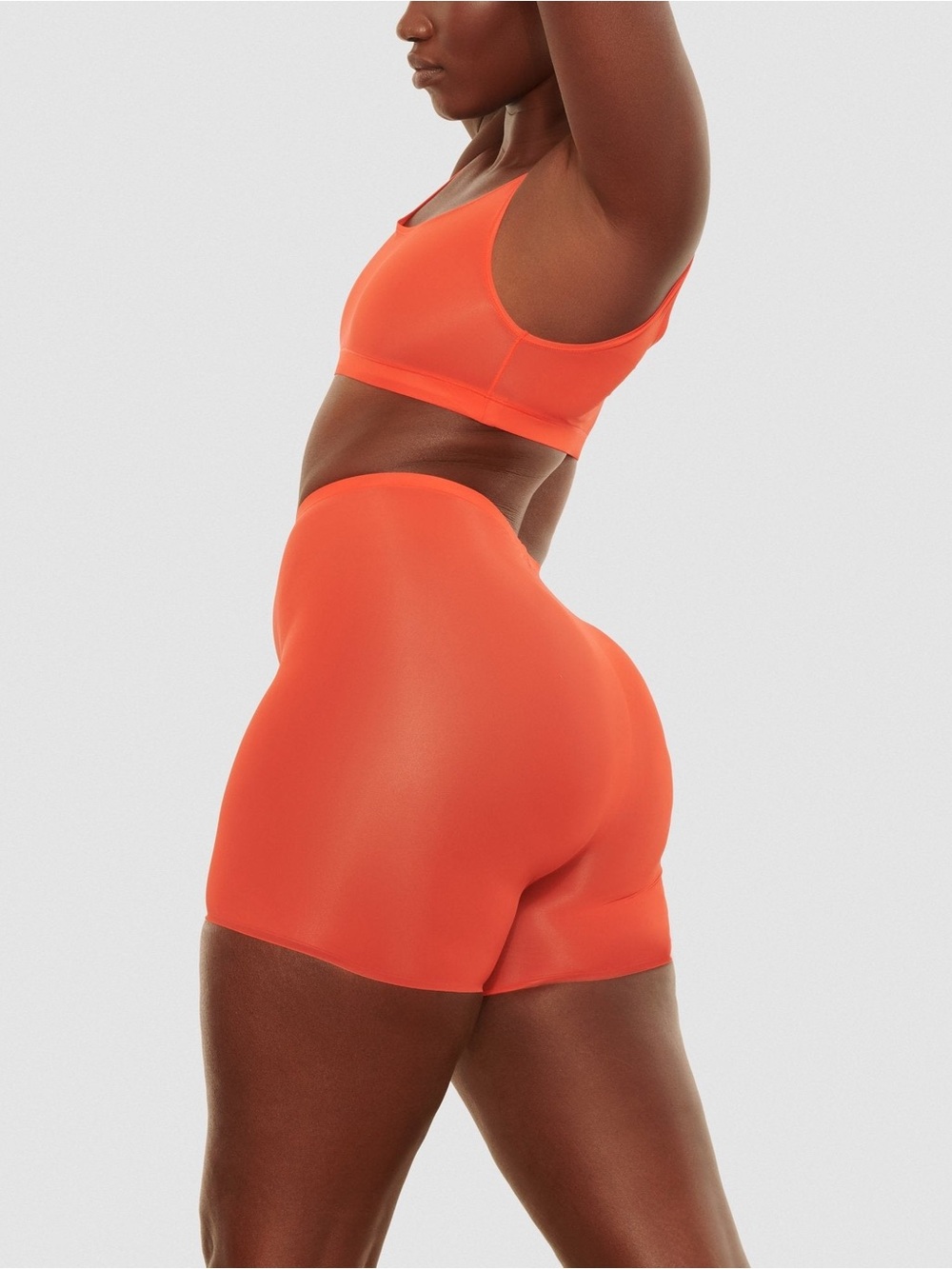 SKIMS Size XXS Jelly Sheer Short in Poppy - Picture 9 of 16